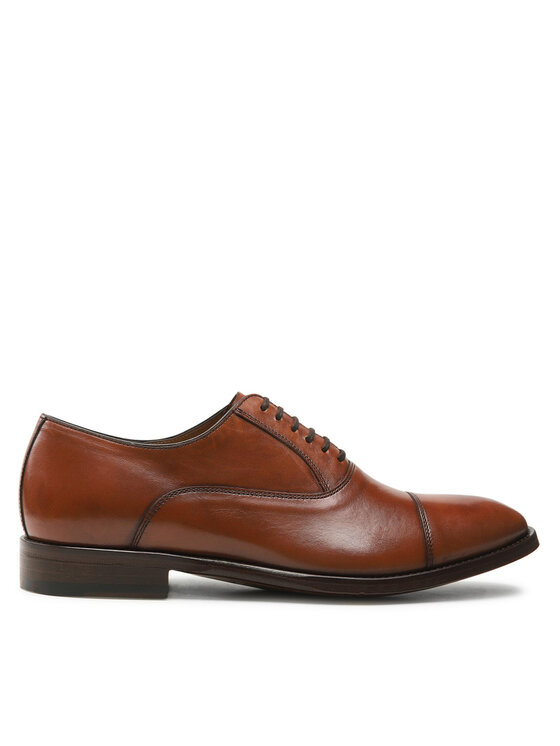 Pantofi Lord Premium Oxford 5500 Light Brown L03