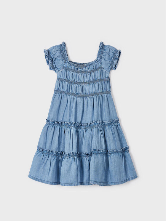 Mayoral Mayoral Sommerkleid 3937 Blau