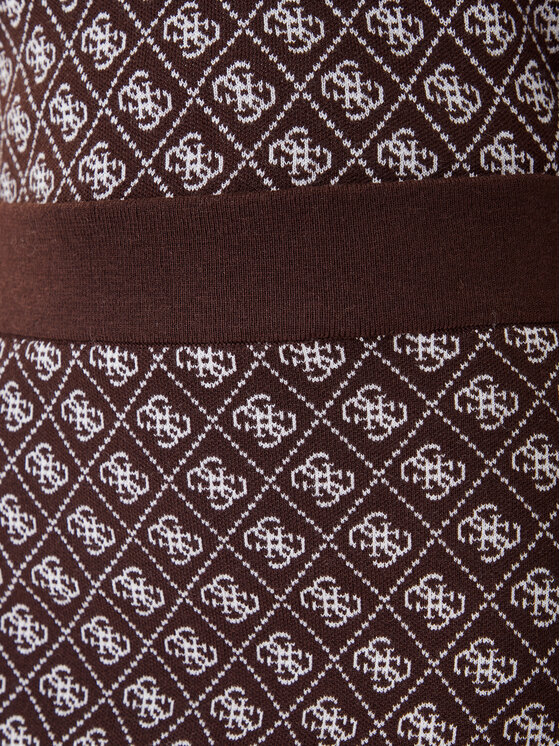 Guess Guess Φούστα pencil W5BD81 Z3JD2 Καφέ Slim Fit