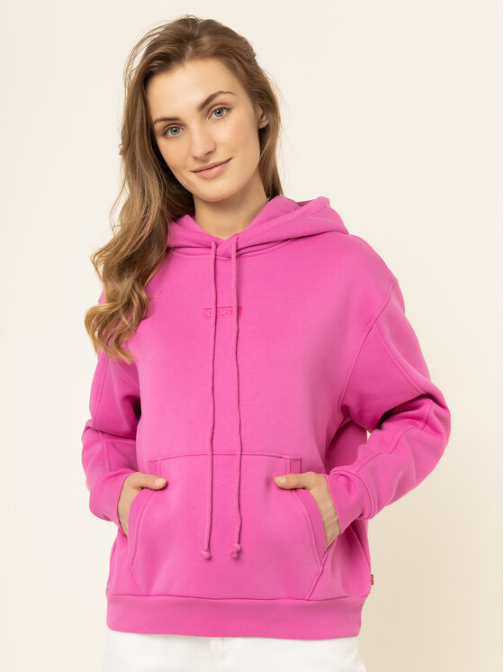 Levi s Felpa Unbasic 74318 0032 Rosa Regular Fit Modivo