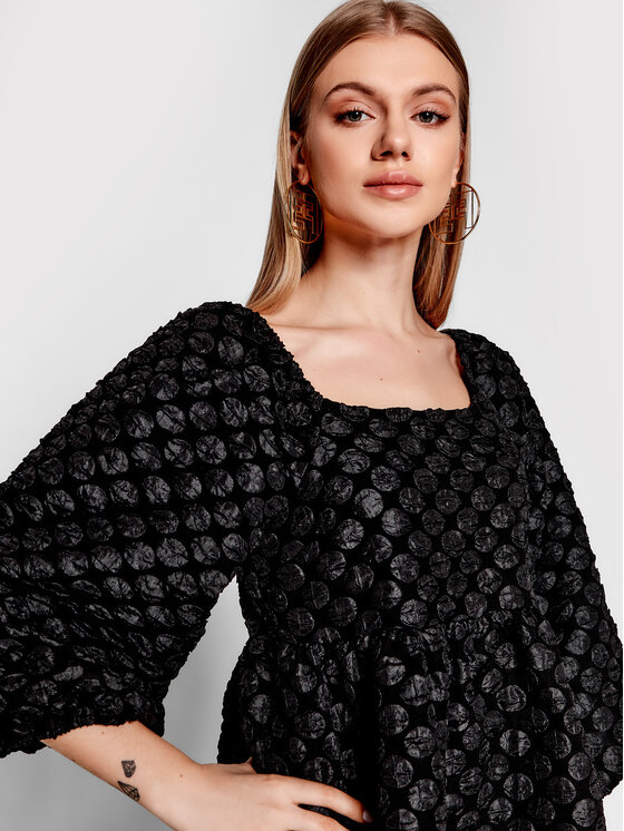 Pieces Pieces Kokteiļkleita Dellia 17127473 Melns Regular Fit