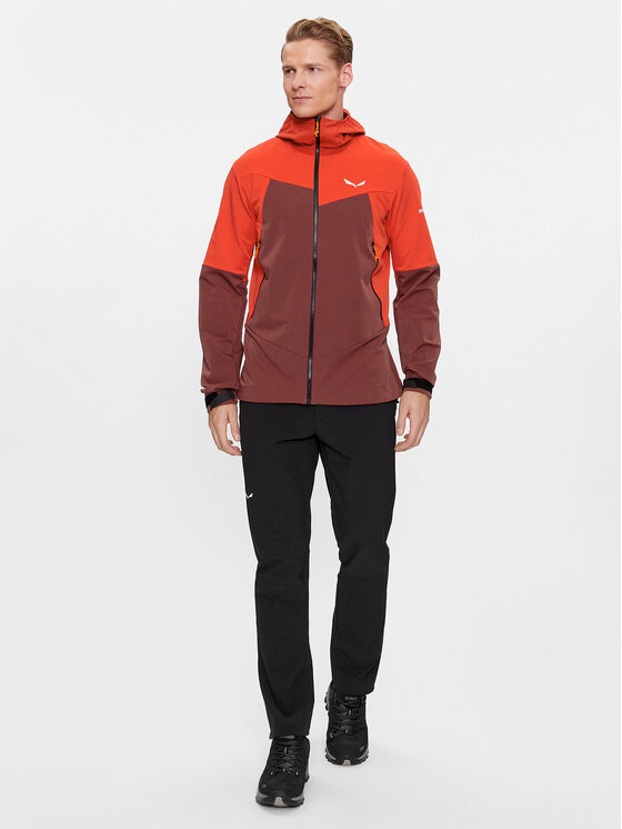 Salewa Salewa Softshell kabát Sella DST 28468 Piros Regular Fit