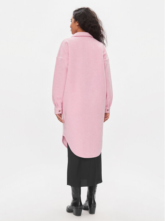 Noisy May Noisy May Преходно палто Jonas 27018922 Розов Relaxed Fit