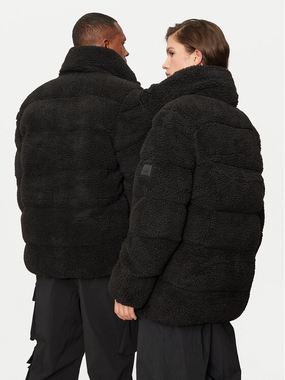 Rains Rains Kurtka zimowa 19960 Czarny Regular Fit
