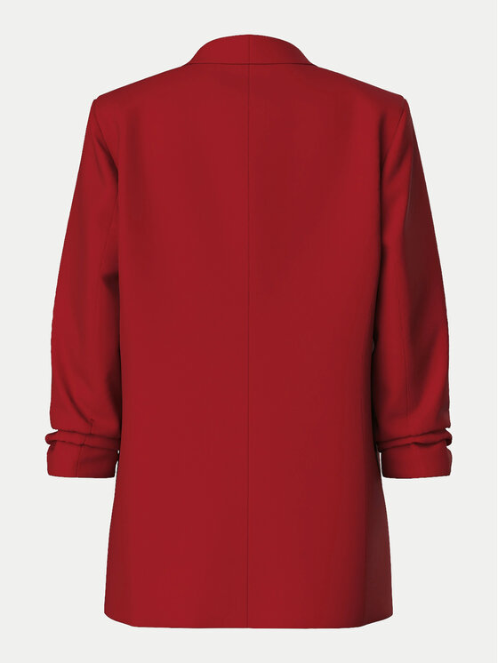 Pieces Pieces Marynarka Bosella 17090996 Czerwony Regular Fit