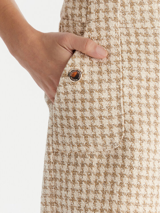 Morgan Morgan Pantaloncini di tessuto 252-SHAV.F Beige Regular Fit