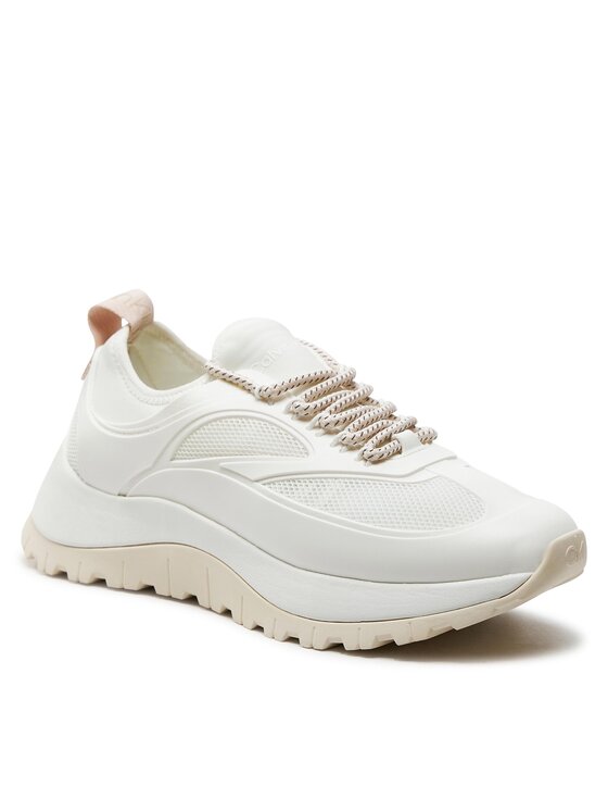 Calvin Klein Calvin Klein Tenisice Runner Lace Up Caging HW0HW01900 Bijela