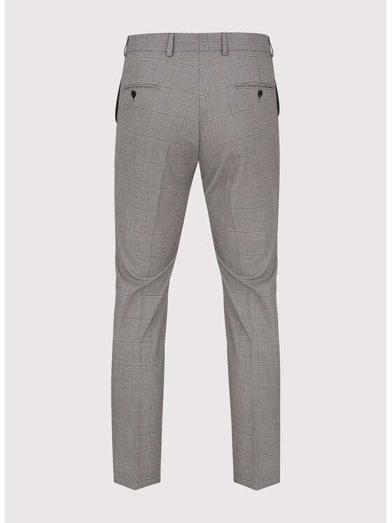 Pako Lorente Pako Lorente Spodnie garniturowe P23SF-6G-029 Brązowy Slim Fit