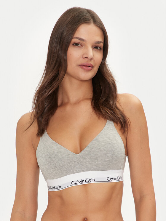 Calvin Klein Underwear Top Nedrček 000QF7900E Siva