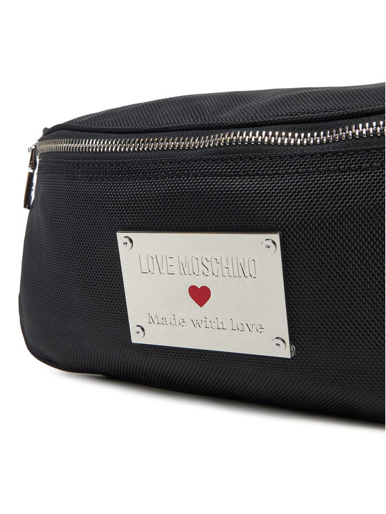 LOVE MOSCHINO LOVE MOSCHINO torba za okoli pasu JC4203PP1MLN100A Črna