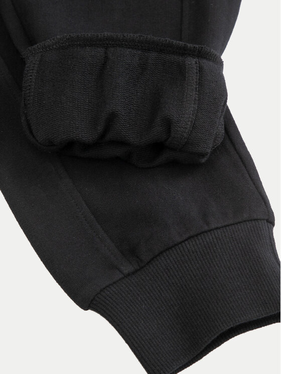 Coccodrillo Coccodrillo Jogginghose ZC4120104VBA Schwarz Slim Fit