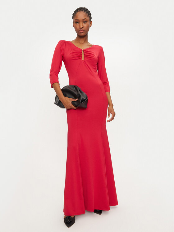 Rinascimento Rinascimento Abendkleid 1000768771388 Rot Regular Fit
