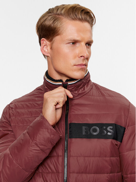 BOSS BOSS Kurtka przejściowa Darolus 50464308 Czerwony Regular Fit