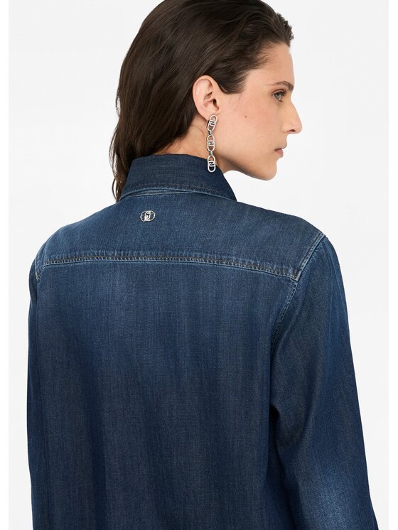 Liu Jo Liu Jo camicia di jeans UF5168D485178922 Celeste Regular Fit