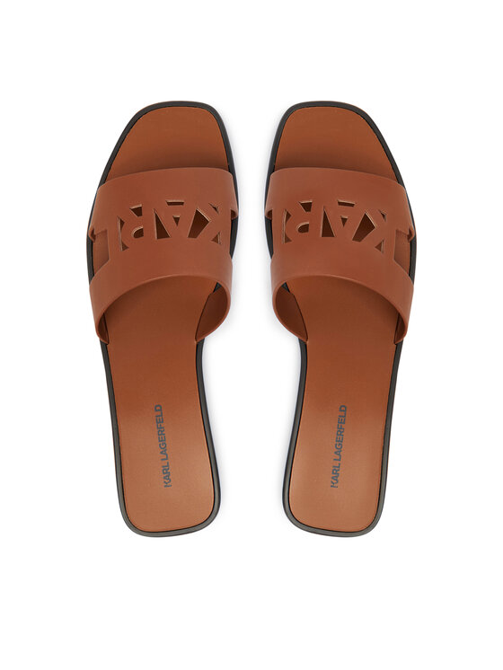 KARL LAGERFELD KARL LAGERFELD Papucs Skoot III KL80405C Barna