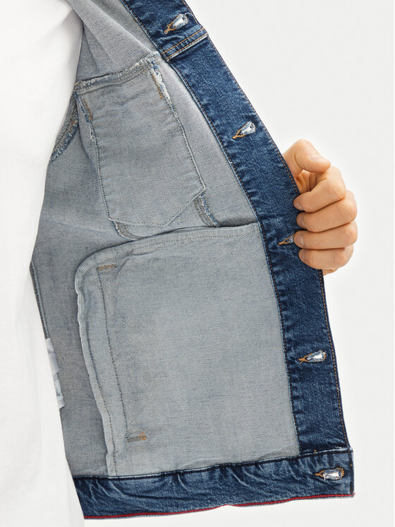 Tommy Jeans Tommy Jeans Kurtka jeansowa Ryan DM0DM21047 Niebieski Regular Fit