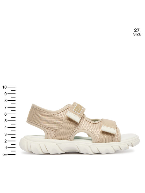 Calvin Klein Calvin Klein Сандали Velcro Sandal V1B2-83321-1564 Бежов