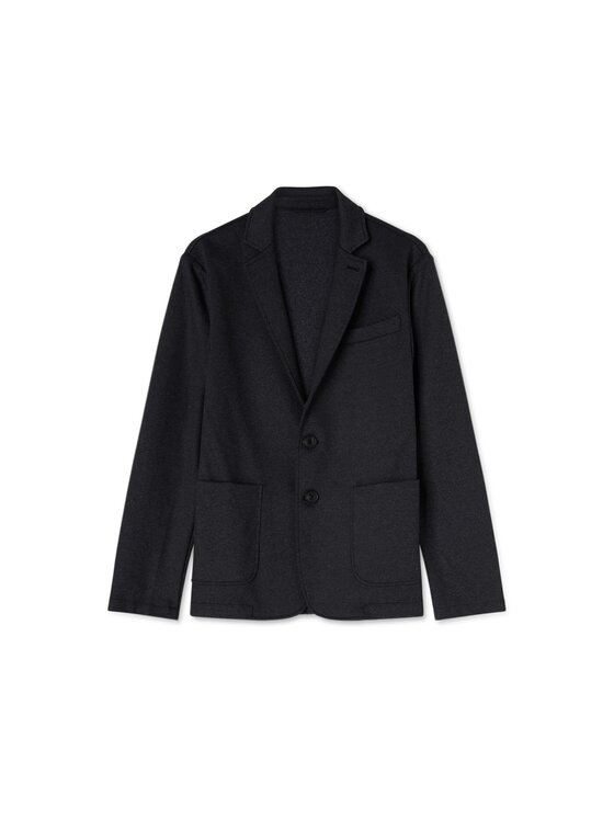 Trussardi Trussardi Marynarka Q013M000027N0BZ Czarny Regular Fit