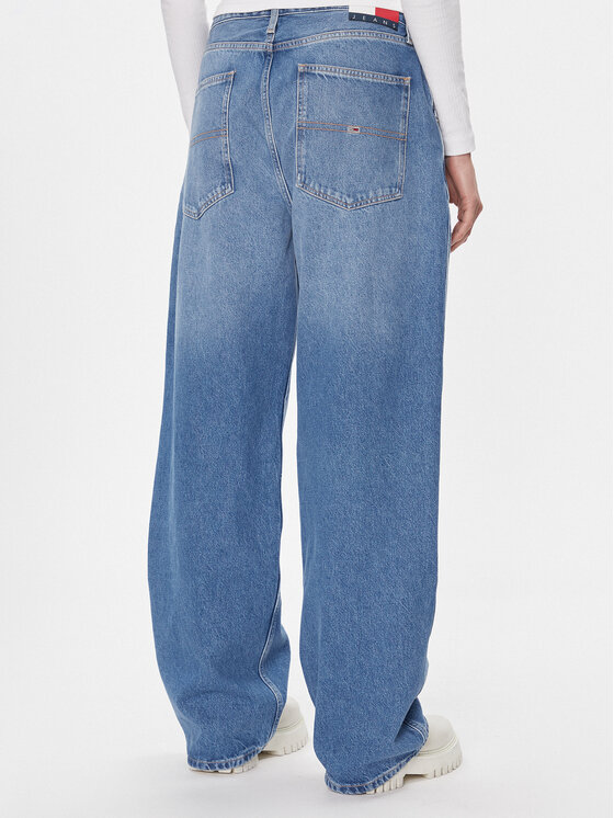 Tommy Jeans Tommy Jeans Traperice Daisy DW0DW17288 Plava Baggy Fit