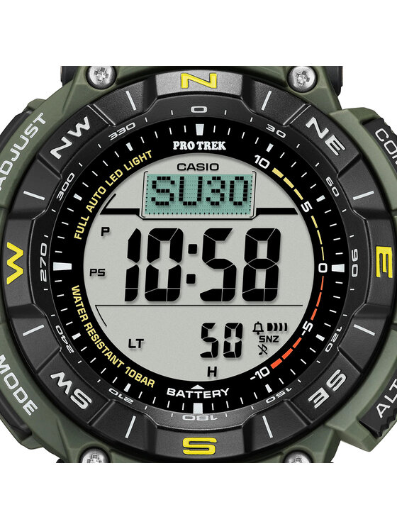 Casio Casio Zegarek PRG-340-3ER Szary