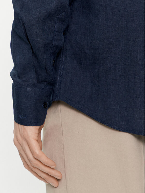 Paul&Shark Paul&Shark Hemd 24413080 Dunkelblau Regular Fit