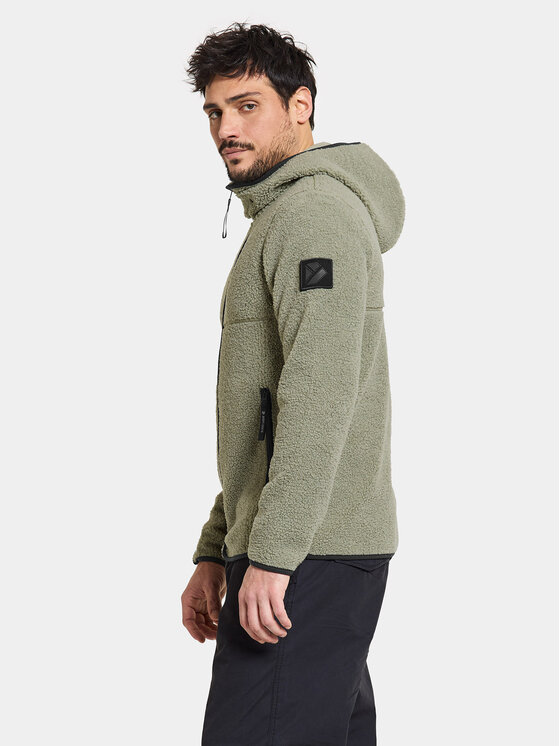 Didriksons Didriksons Світшот Bror Usx Fz 3 504860 Зелений Standard Fit