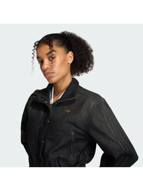 adidas adidas Jeansjacke KD3918 Schwarz Regular Fit