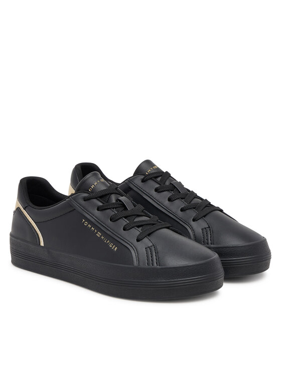 Tommy Hilfiger Tommy Hilfiger Tenisice Vulc Foxing FW0FW08683 Crna