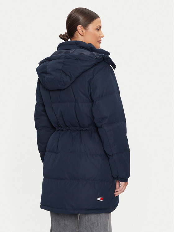 Tommy Jeans Tommy Jeans Pehelykabát Alaska DW0DW18821 Sötétkék Regular Fit