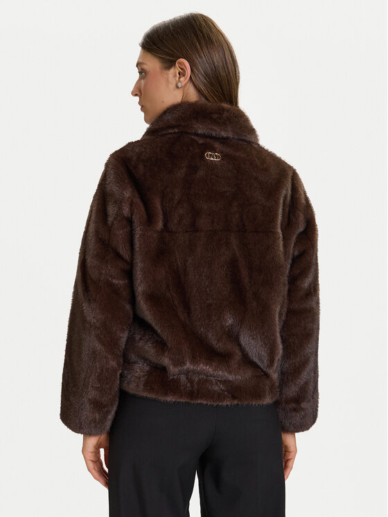 Rinascimento Rinascimento Krzno CFC0122227003 Rjava Regular Fit