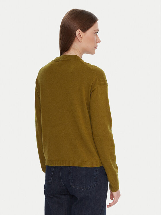 United Colors Of Benetton United Colors Of Benetton Pulover 102HD4032 Zelena Relaxed Fit