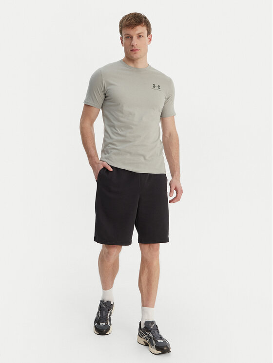 Under Armour Under Armour Póló Left Chest Logo SS 1326799 Szürke Loose Fit