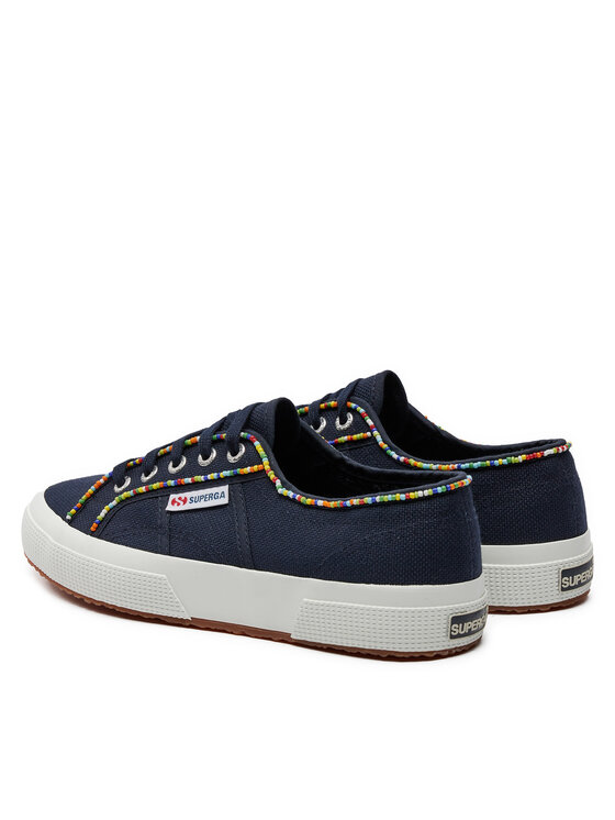 Superga Superga Tenisice Multicolor Beads 2750 S31352W Tamnoplava