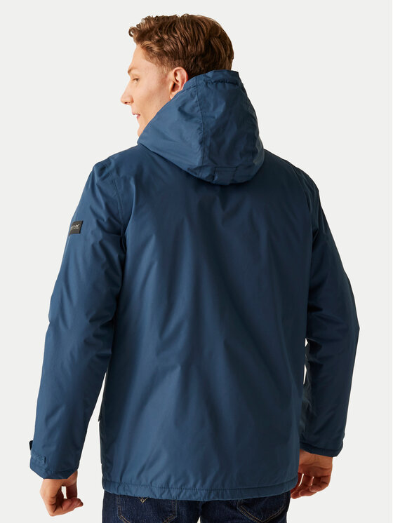 Regatta Regatta Kurtka przeciwdeszczowa Sterlings IV RMP351 Niebieski Regular Fit