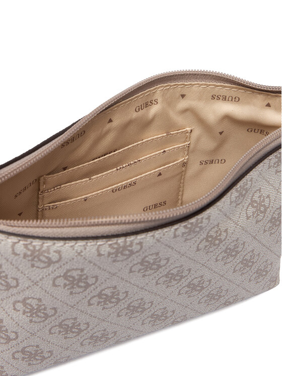 Guess Guess Geantă pentru cosmetice Laurell II Slg SWSG74 59145 Bej