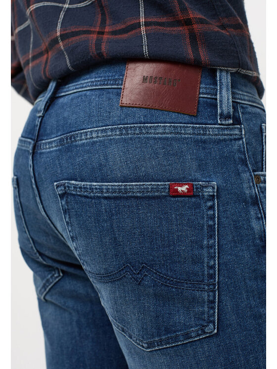 Mustang Mustang Jeansy ORLANDO SLIM Niebieski Slim Fit