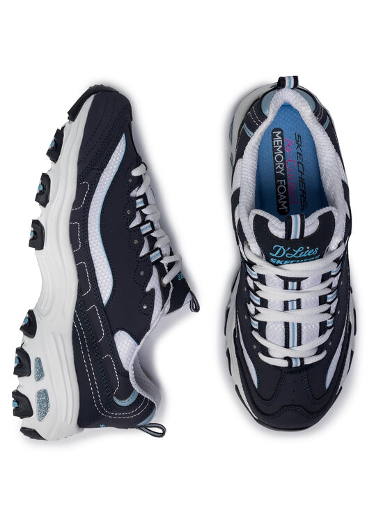 Skechers Skechers Sneakersy D'lites Biggest Fan 11930/NVW Granatowy