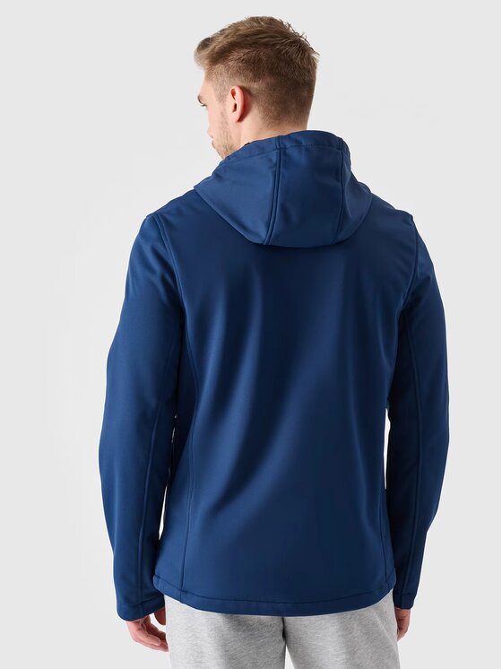 4F 4F Giacca softshell NOSH4SFM001B-31S Blu scuro Regular Fit