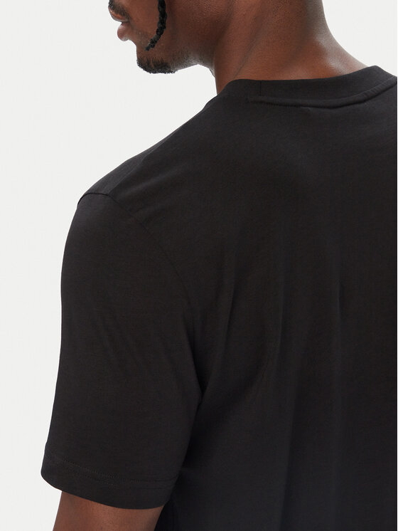 HUGO HUGO T-särk Dirom 50570844 Must Regular Fit