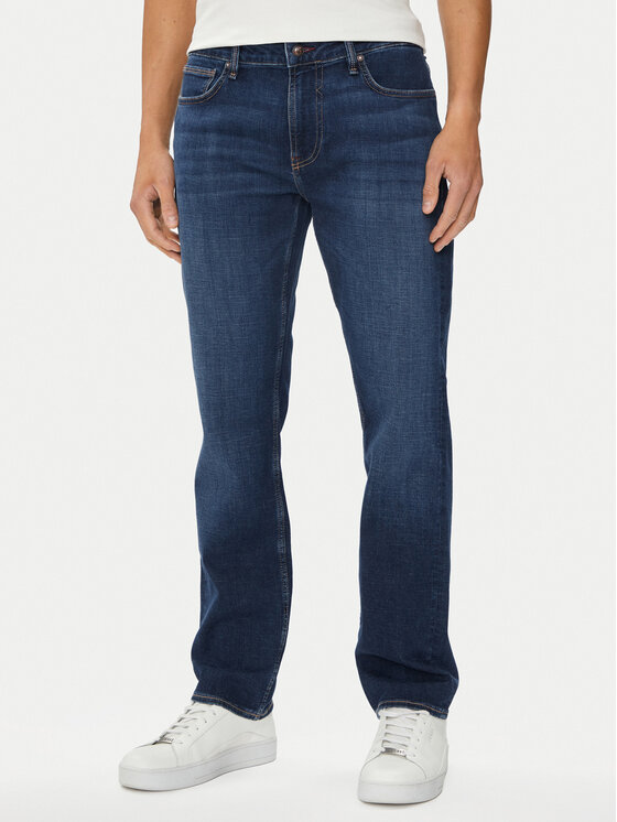 Guess Guess Дънки M4YAN2 D5DI2 Тъмносин Slim Fit