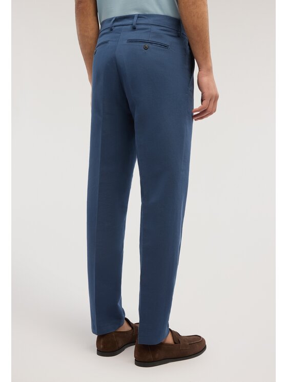 Trussardi Trussardi Pantaloni di tessuto P027M000119N034 Blu Regular Fit