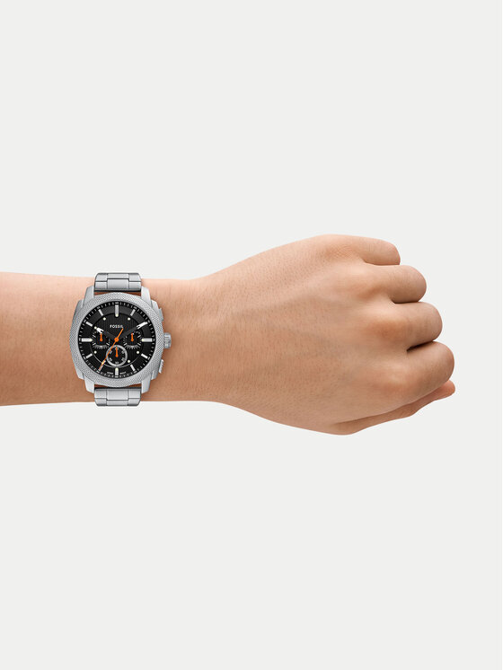 Fossil Fossil Sat Machine FS6095 Srebrna
