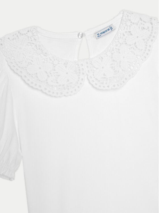 Mayoral Mayoral Bluza 3055 Bela Regular Fit
