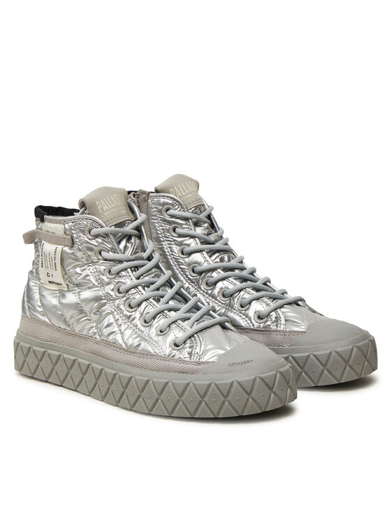 Palladium Palladium Schnürstiefeletten Palla Ace Re-Quilt W 94325-082-M Grau