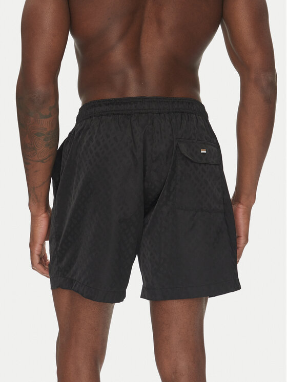 BOSS BOSS Szorty kąpielowe Jacques 50539313 Czarny Regular Fit