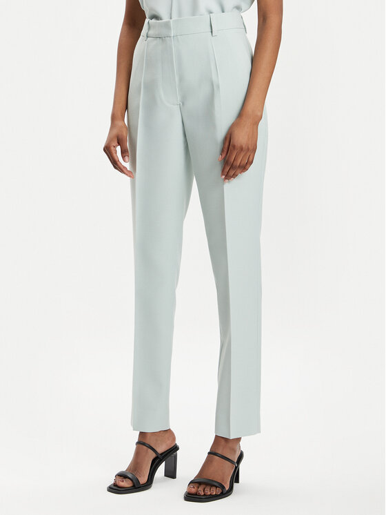 Calvin Klein Calvin Klein Chino hlače K20K205959 Zelena Slim Fit