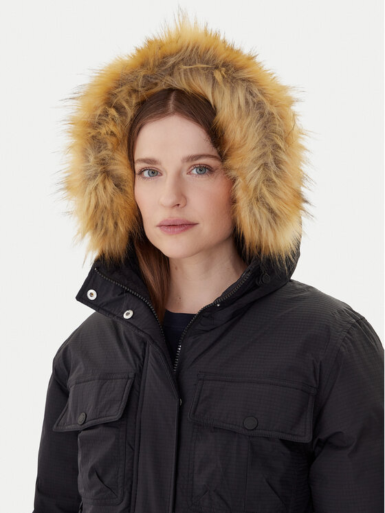 Hunter Hunter Parka Glyder HARW0014252 Melns Regular Fit