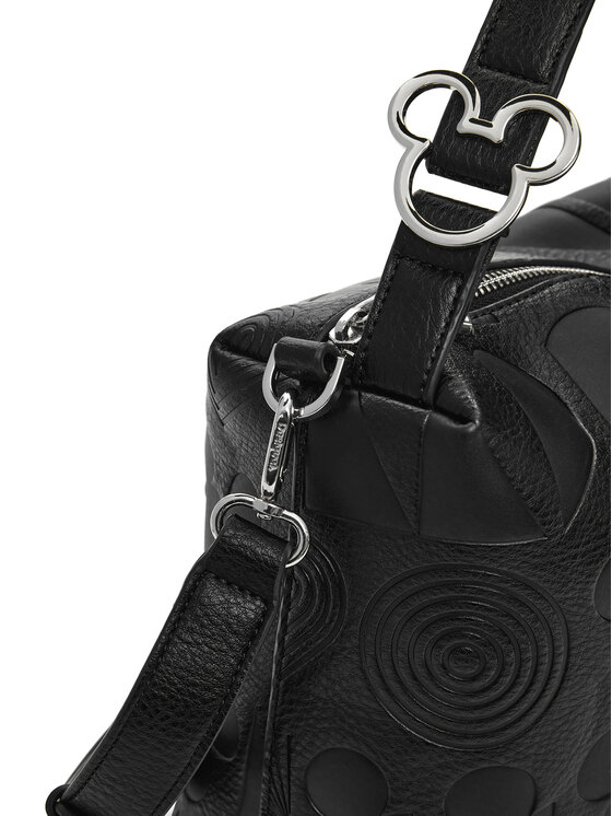 Desigual Desigual Handtasche All Mickey Bergamo 25SAXP65 Schwarz