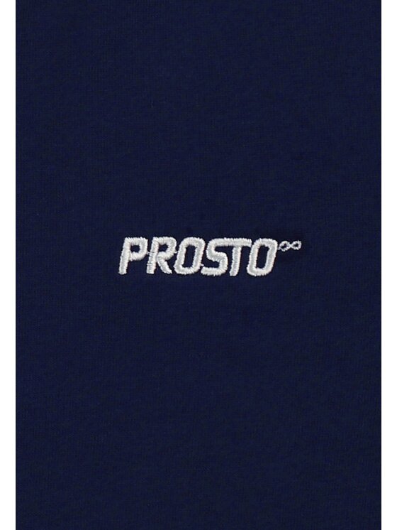 PROSTO. PROSTO. T-Shirt Heavyweight Granatowy Regular Fit