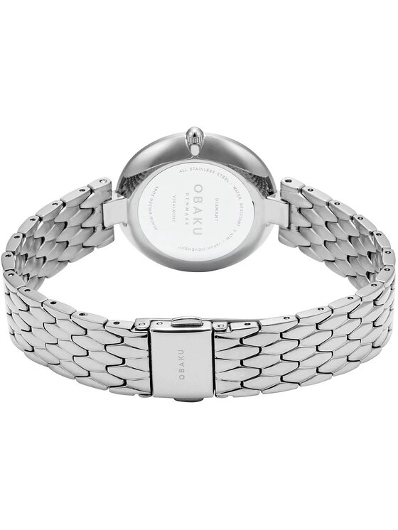Obaku Obaku Zegarek V256LXCISC Srebrny